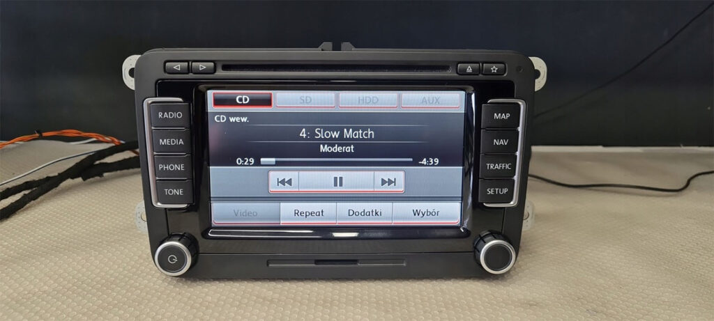 Ремонт и прошивка автомагнитолы RNS 510